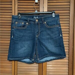 Seven7 Dark Blue Denim Jeans